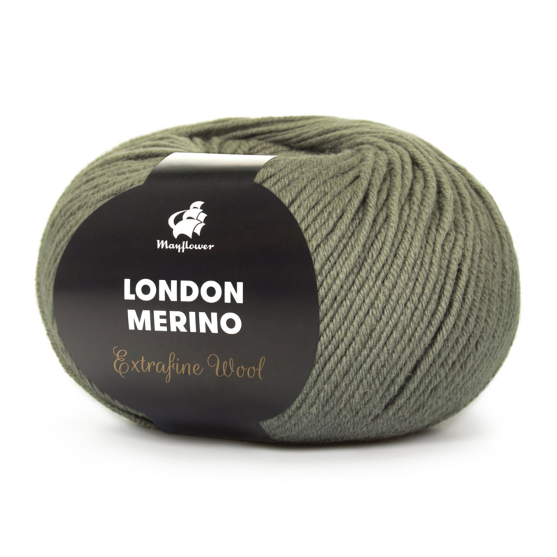 Mayflower London Merino 026 Oliva polverosa