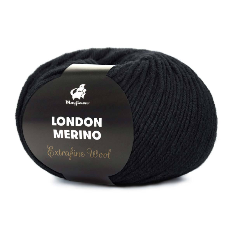 Mayflower London Merino 040 Nero