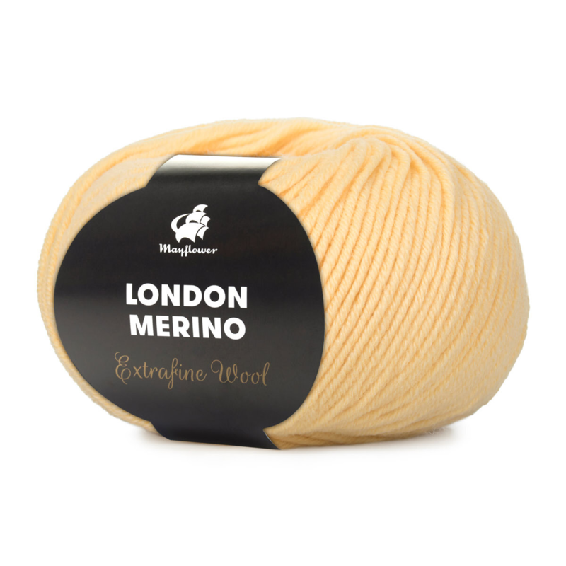 Mayflower London Merino 020 Crema pasticcera alla vaniglia