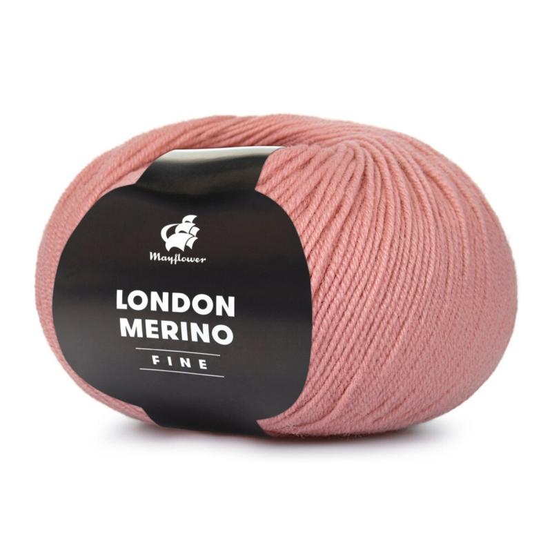 Mayflower London Merino Fine 011 Rosa polvere