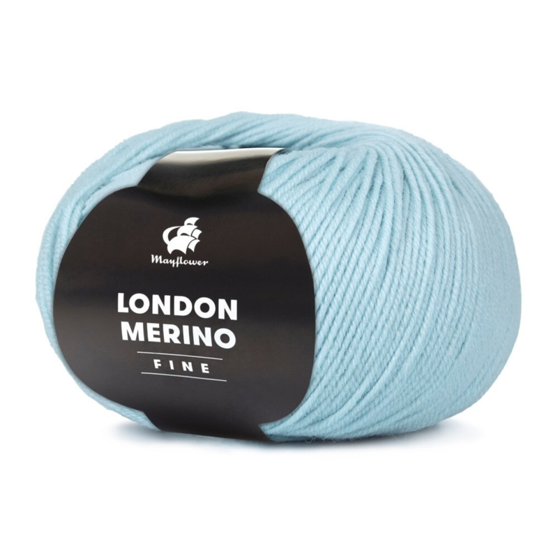 Mayflower London Merino Fine 021 Acquamarina chiara