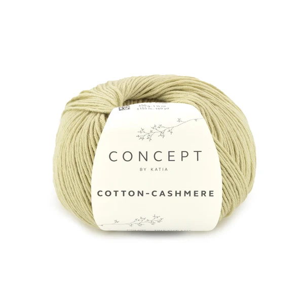 Katia Cotton-Cashmere 92 Tè verde