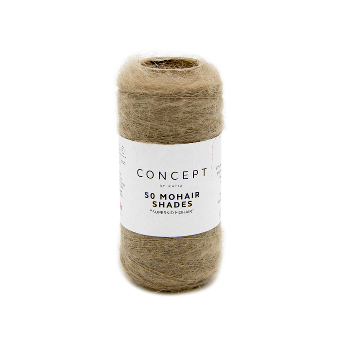 Katia 50 Mohair Shades 8 Grigio pietra