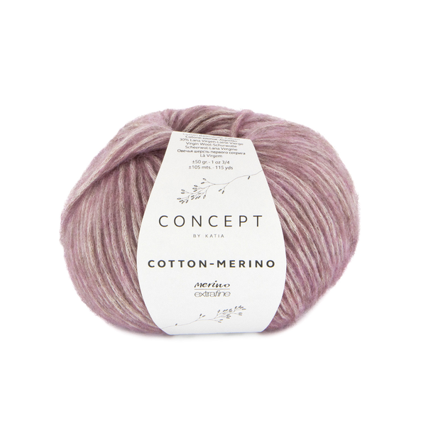 Katia Cotton-Merino 143 Viola pastello