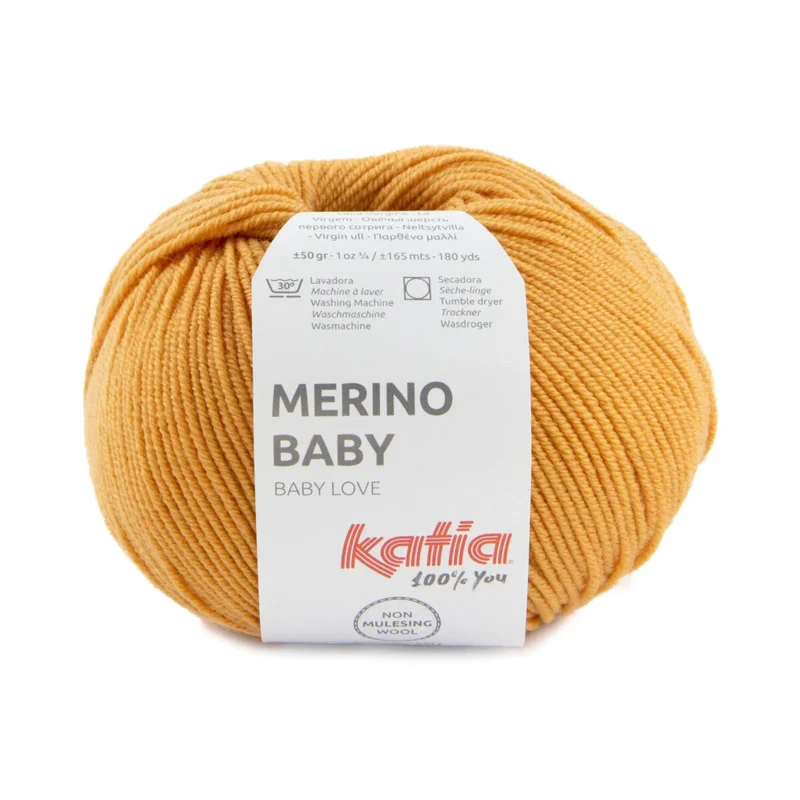 Katia Concept Merino Baby 151 Arancio pastello
