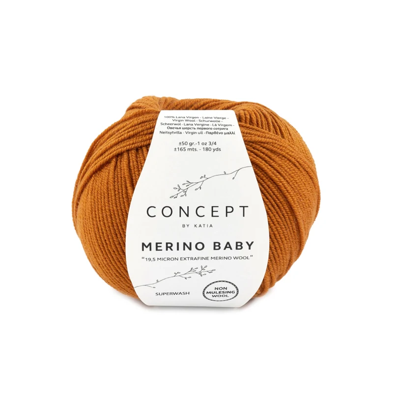 Katia Concept Merino Baby 083 Rame perlato