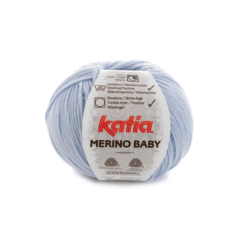 Katia Merino Baby 093 Azzurro