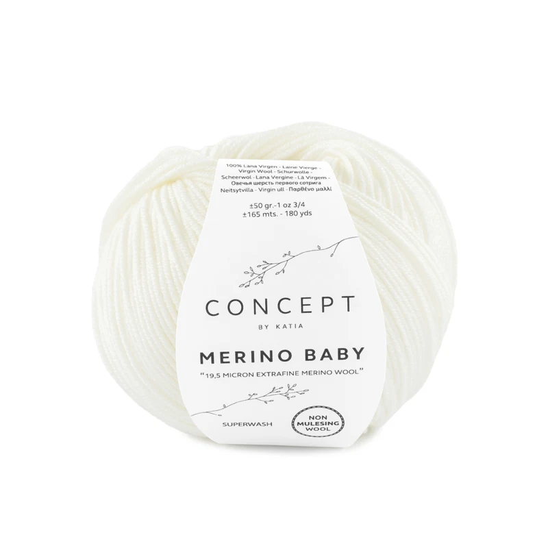 Katia Concept Merino Baby 003 Ecrù