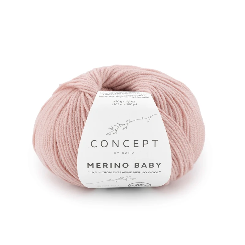 Katia Concept Merino Baby 163 Rosa chiaro