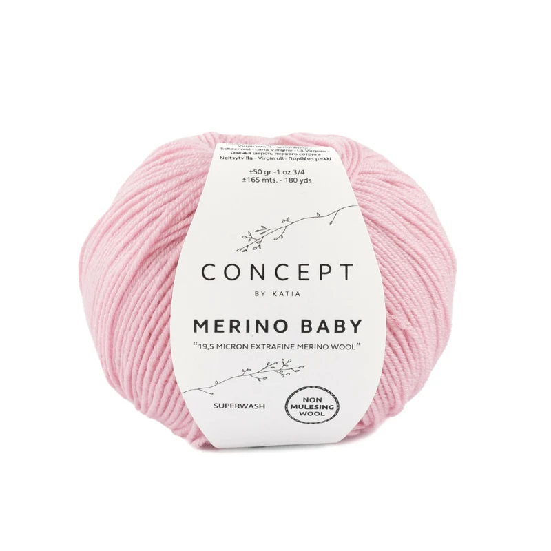 Katia Concept Merino Baby 092 Rosa chiaro