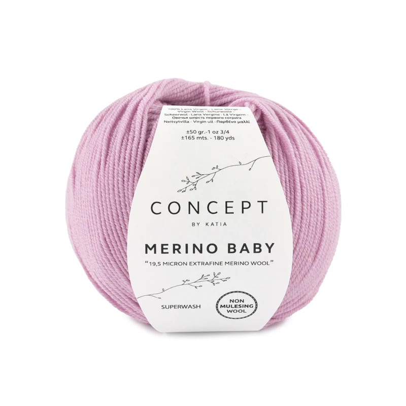 Katia Concept Merino Baby 069 Rosa media