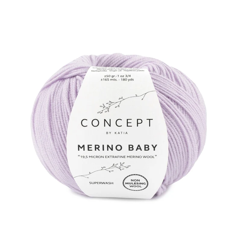 Katia Concept Merino Baby 066 Malva chiaro