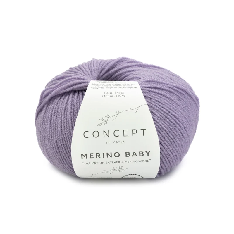 Katia Concept Merino Baby 158 Lavanda