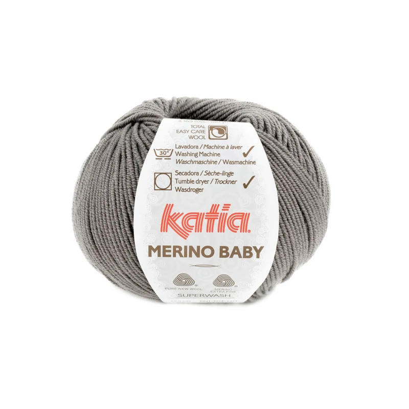 Katia Merino Baby 095 Grigio beige