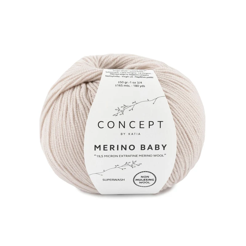 Katia Concept Merino Baby 027 Beige chiaro