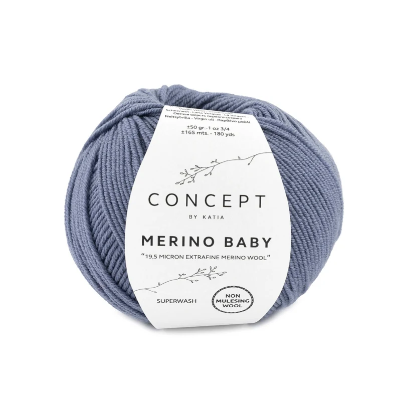 Katia Concept Merino Baby 067 Grigio scuro
