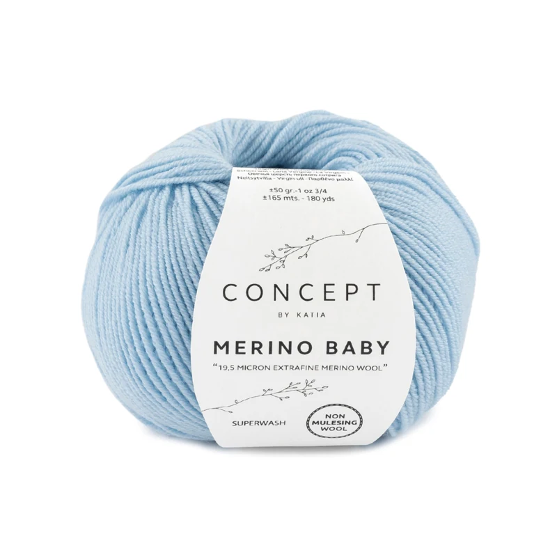 Katia Concept Merino Baby 008 Azzurro