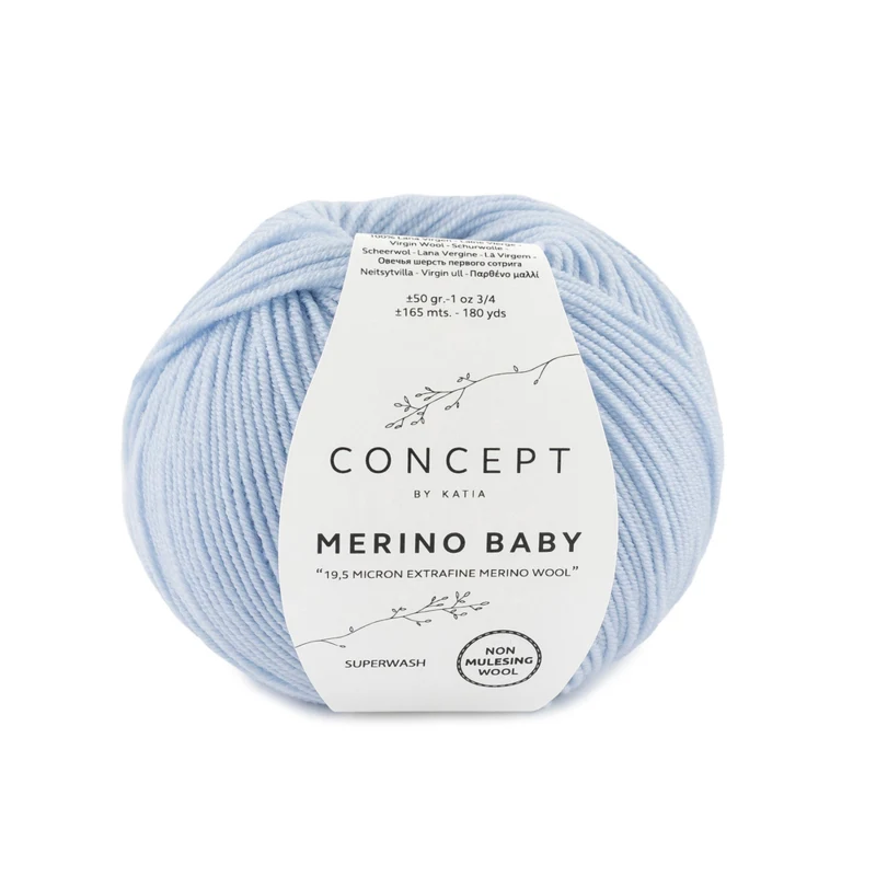 Katia Concept Merino Baby 093 Azzurro
