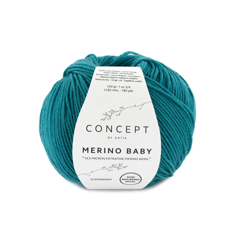Katia Concept Merino Baby 075 Smeraldo