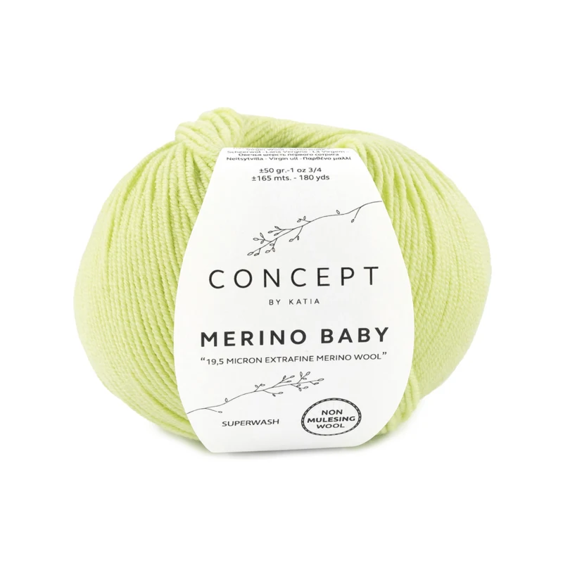 Katia Concept Merino Baby 014 Pistacchio