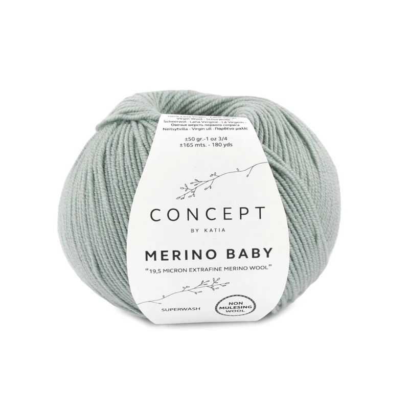 Katia Concept Merino Baby 097 Verde pallido