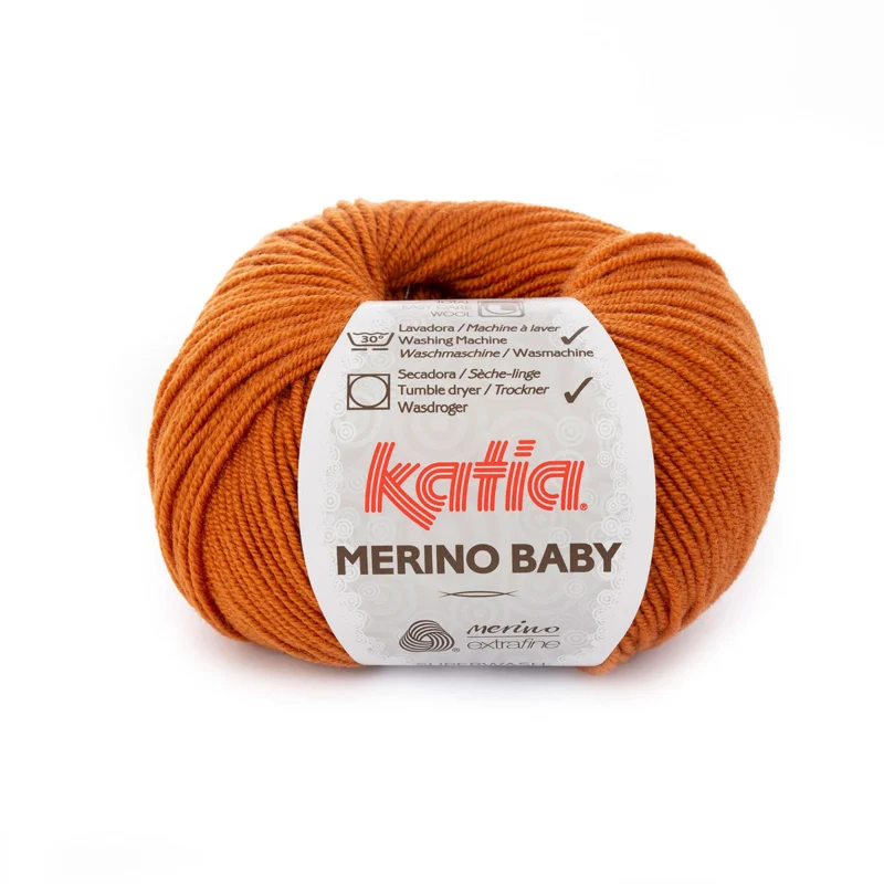 Katia Merino Baby 083 Rame perlato