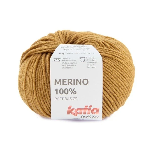 Katia Merino 100% 091 Senape