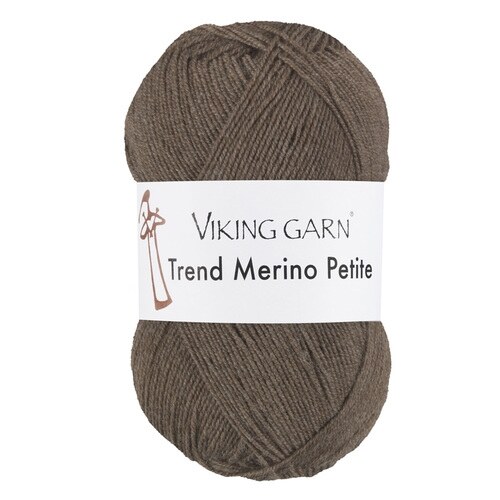 Viking Trend Merino Petite 398 Marrone mélange