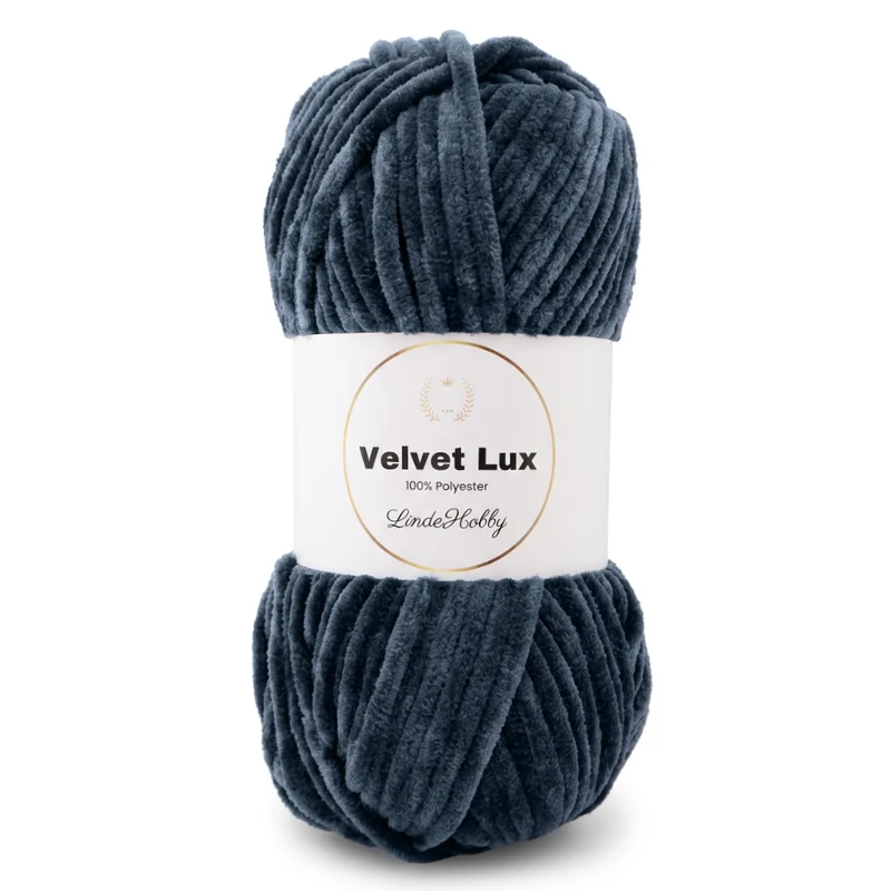 LindeHobby Velvet Lux 55 Blu acciaio
