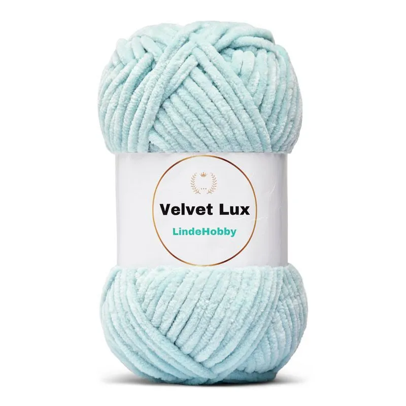 LindeHobby Velvet Lux 20 Blu ghiaccio