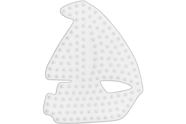 Hama Midi perla placcata - Nave 333