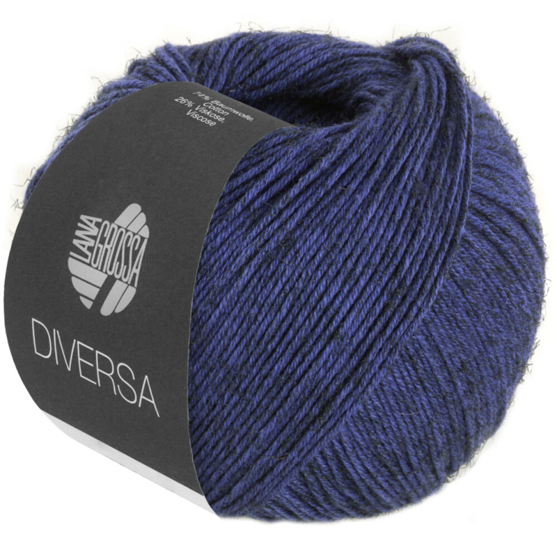 Lana Grossa Diversa 17 Blu Inchiostro