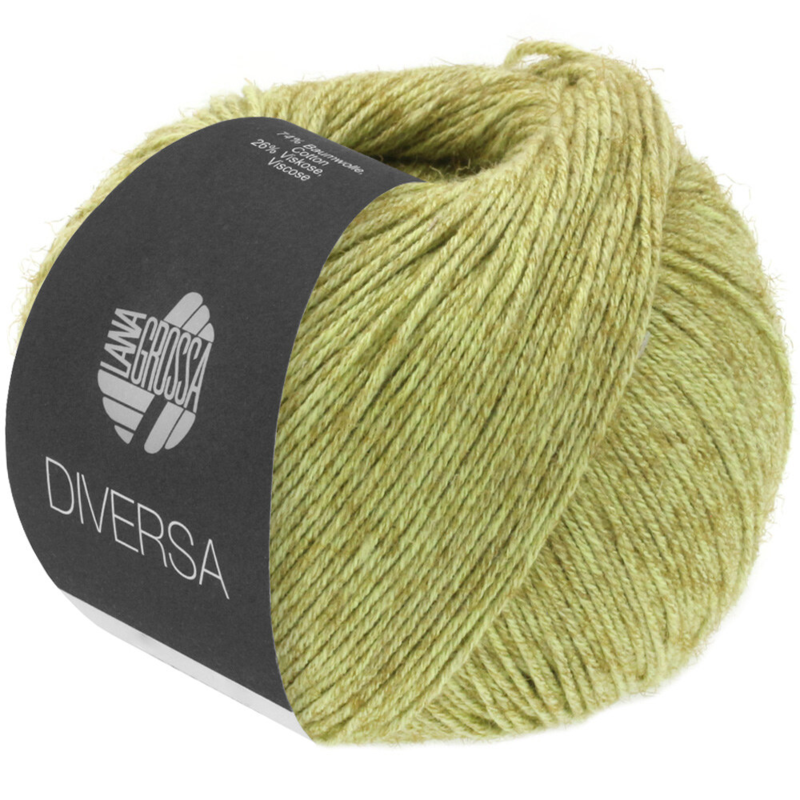 Lana Grossa Diversa 11 Giallo Verde