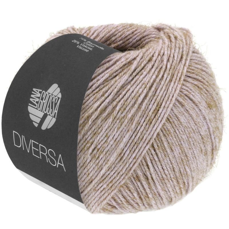 Lana Grossa Diversa 02 Beige Rosa