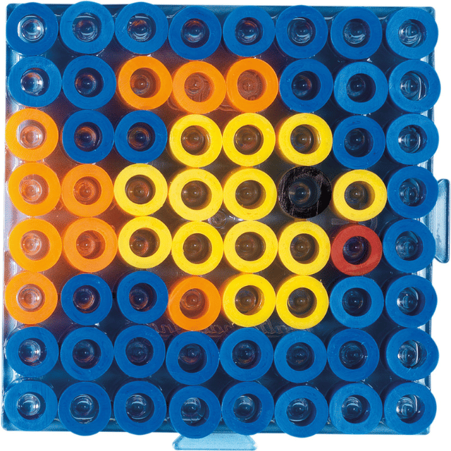 Hama maxi piatto di perla, trasparente - Quadratino 8224