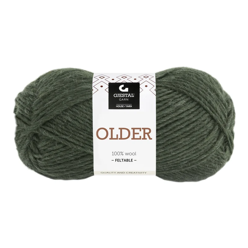 Gjestal Older 427 Verde scuro melange