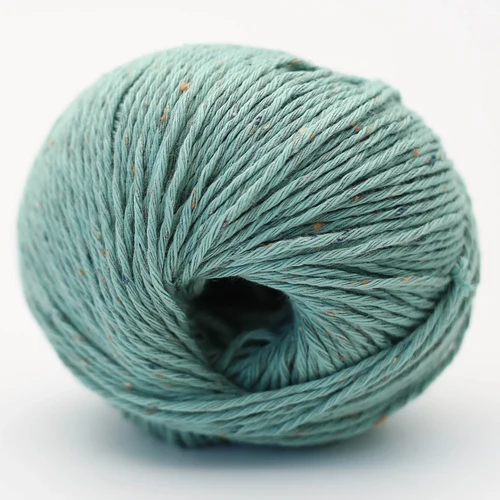 Erika Knight Gossypium Cotton Tweed 32 Acqua di sorgente verde