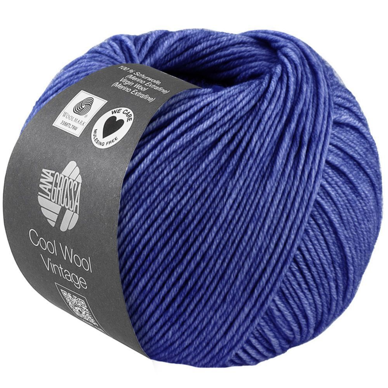 Lana Grossa Cool Wool Vintage 90 Fiordaliso