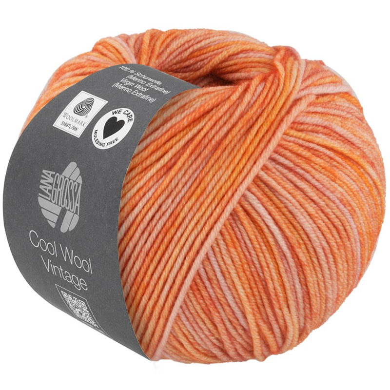 Lana Grossa Cool Wool Vintage 85 Giallo papaya