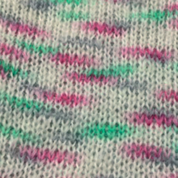 Permin Bella Color 55 Bianco sporco/verde/rosa