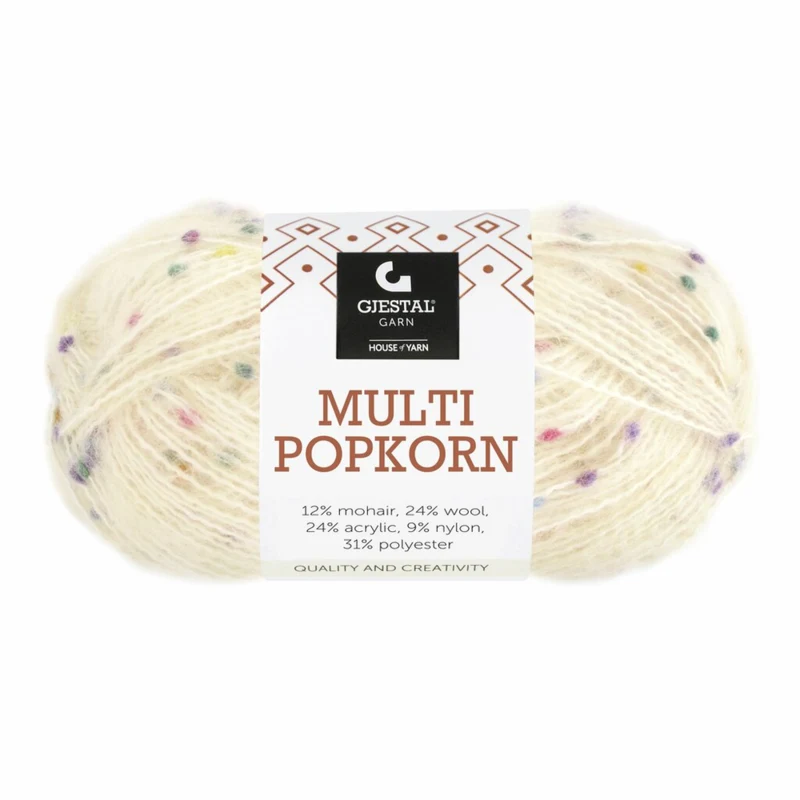Gjestal Multi Popkorn 502 Naturale