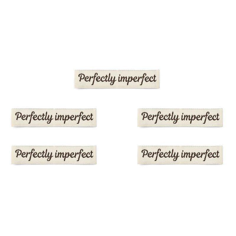 LindeHobby Perfectly Imperfect, Etichetta (7 cm x 1 cm)