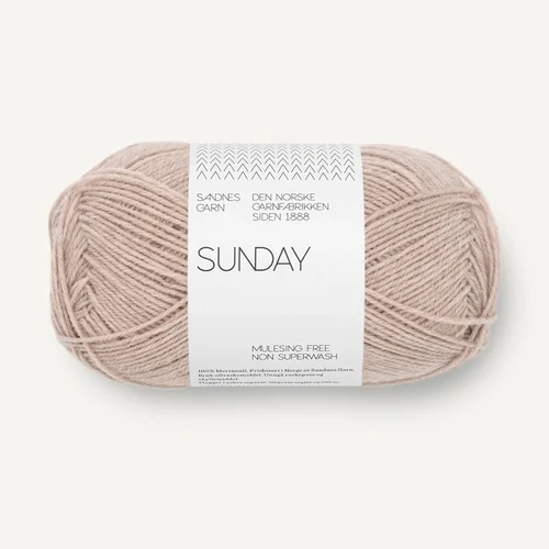 Sandnes Sunday 2650 Melange beige