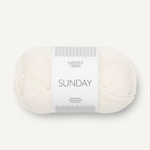 Sandnes Sunday 1001 Bianco