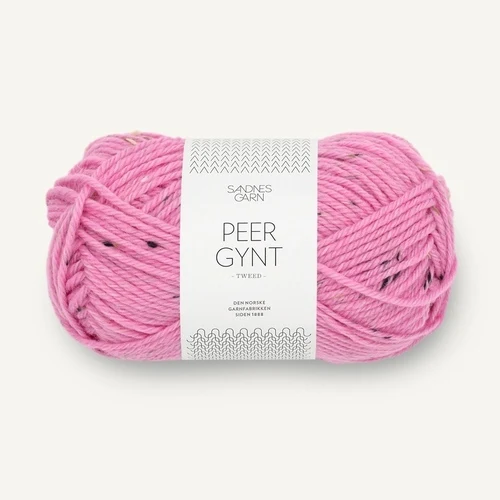 Sandnes Peer Gynt 4615 Tweed naturale rosa