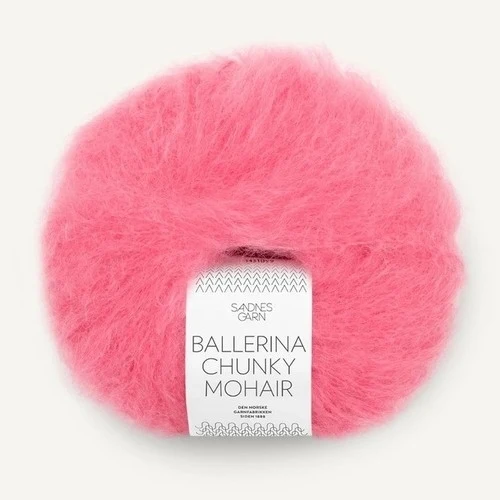 Sandnes Ballerina Chunky Mohair 4315 Bubblegum pink