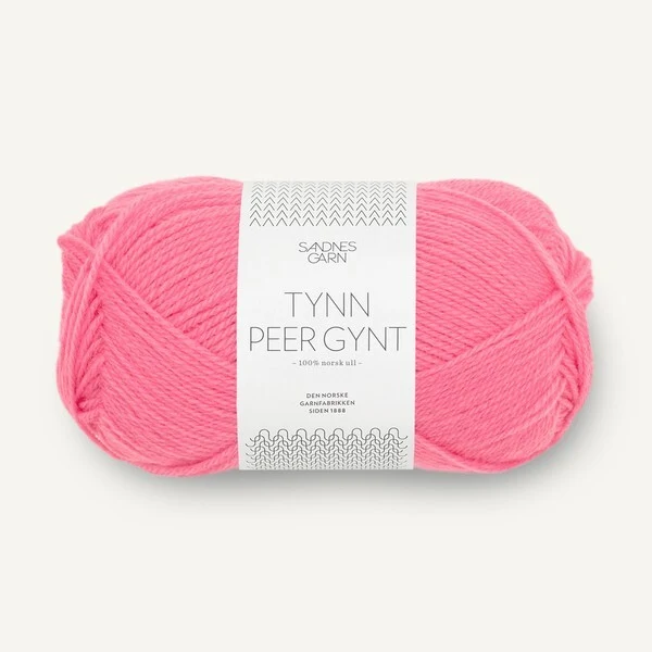 Sandnes Tynn Peer Gynt 4315 Bubblegum Pink