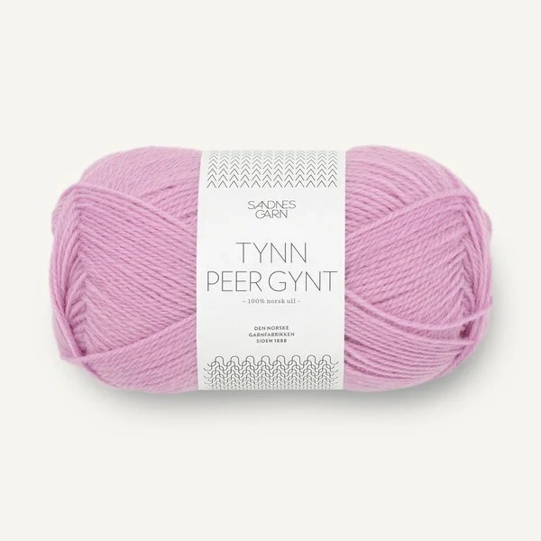 Sandnes Tynn Peer Gynt 4623 Peonia Rosa