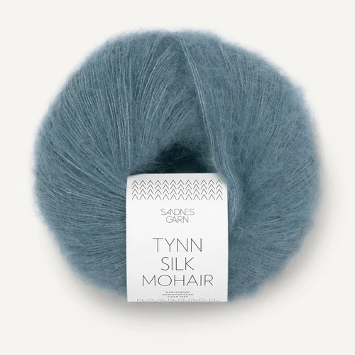 Sandnes Tynn Silk Mohair 6552 Blu Ghiaccio