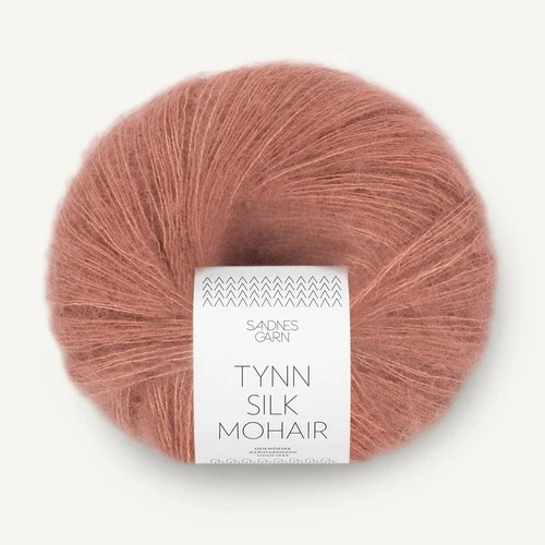 Sandnes Tynn Silk Mohair 3553 Rosa Polvere